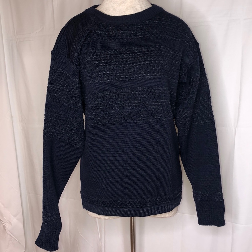 Navy Blue Men's Sweater
